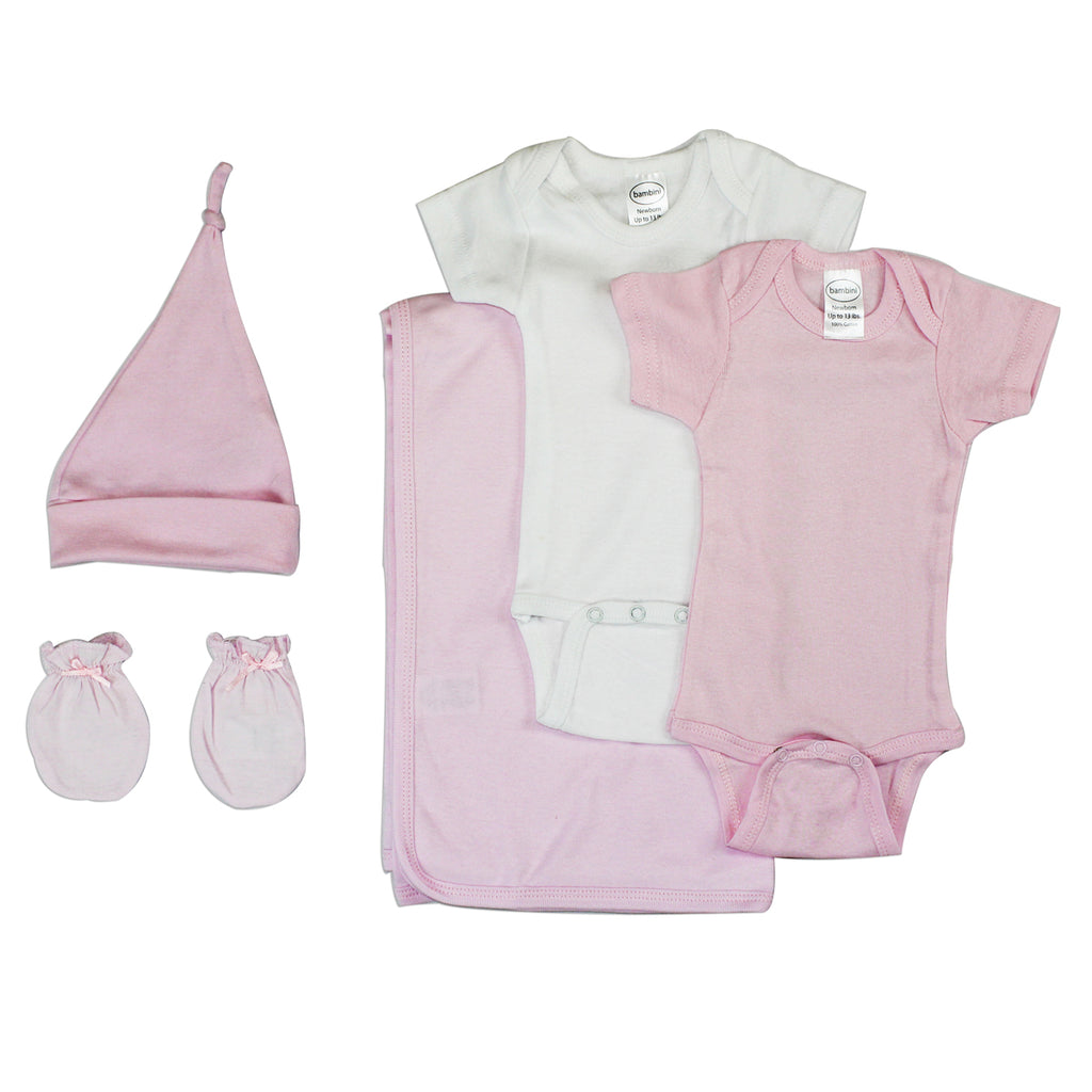 Baby Girl 5 Pc Layette Baby