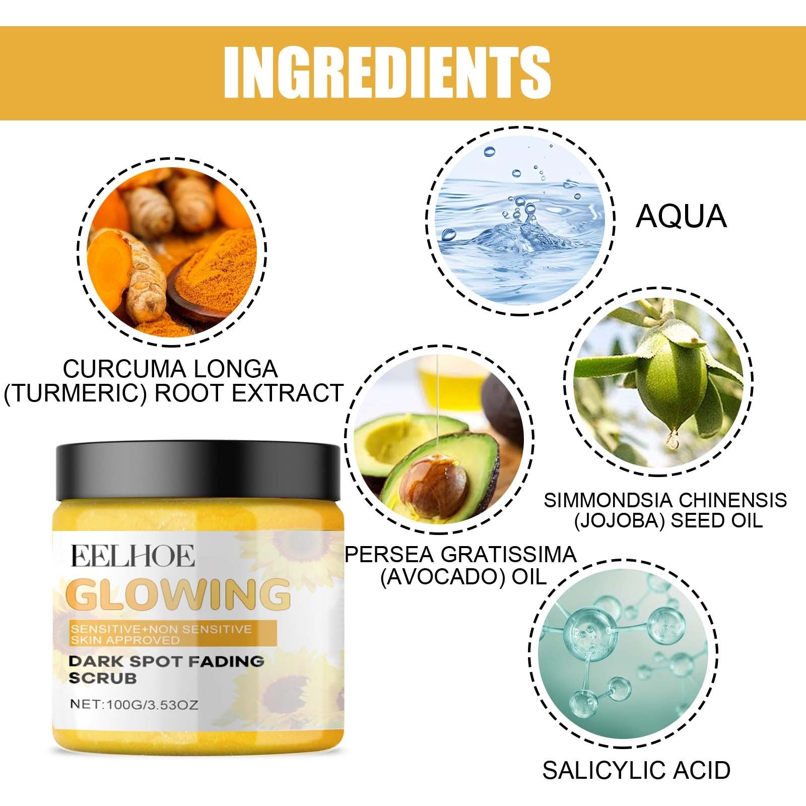 Turmeric Exfoliating Facial Scrub