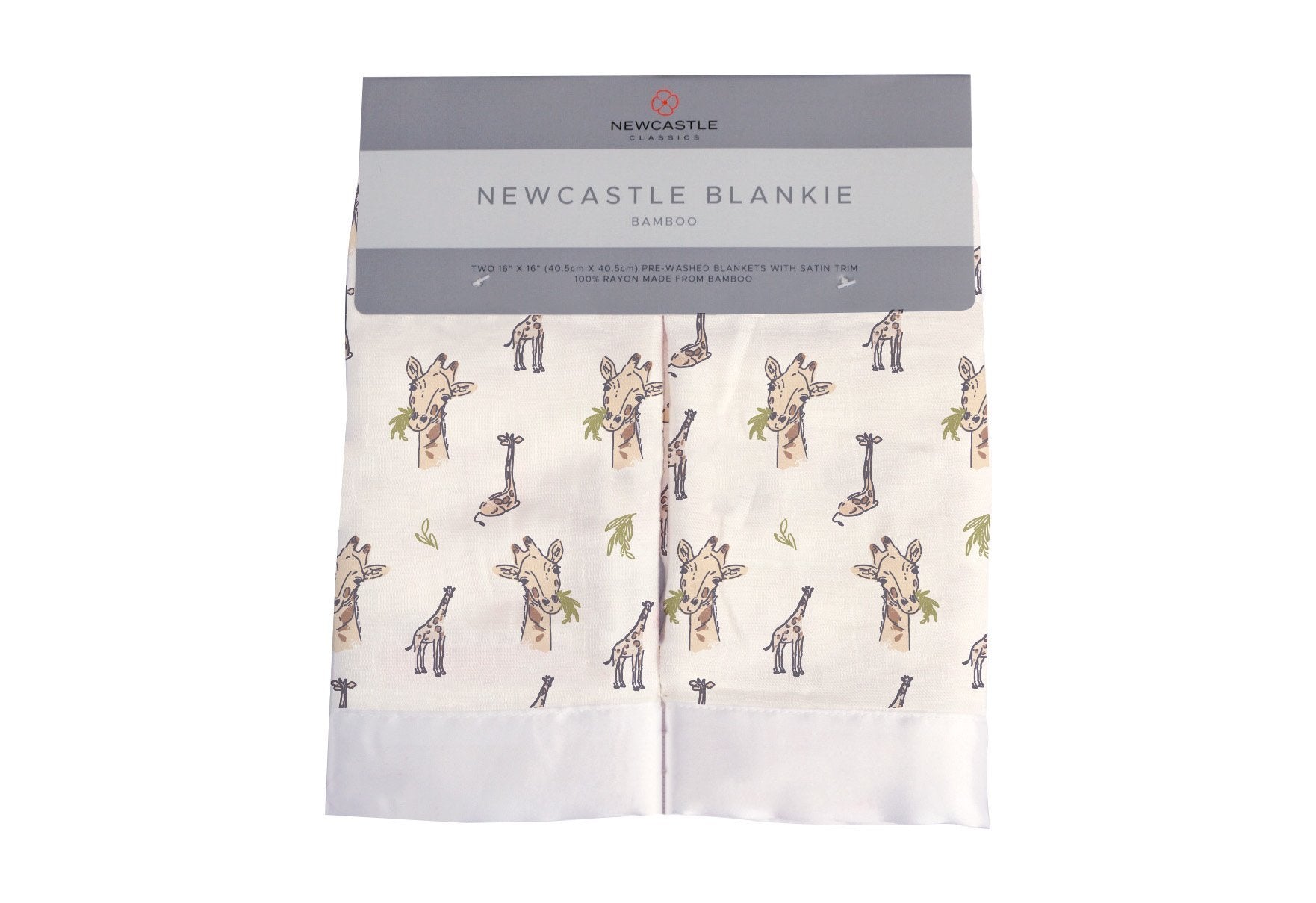 Bamboo Muslin Security Baby Blankie