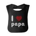 I Love Papa Cute baby Bibs