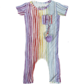 Doodalou Bamboo Baby Romper Short Sleeve with Pants 