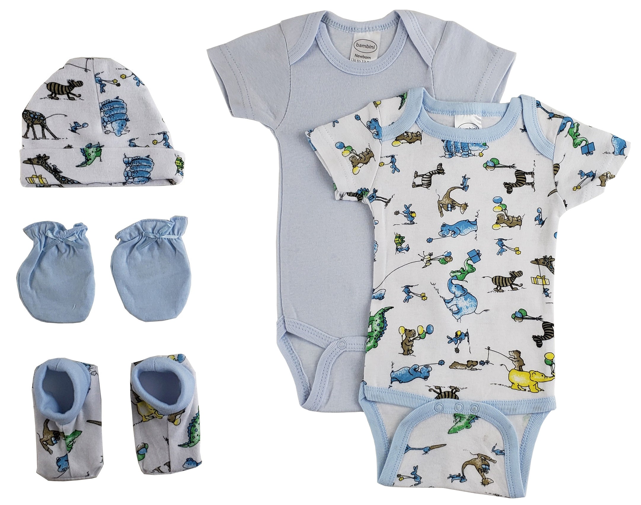 Baby Boys 5 Pc Layette Baby Shower Gift