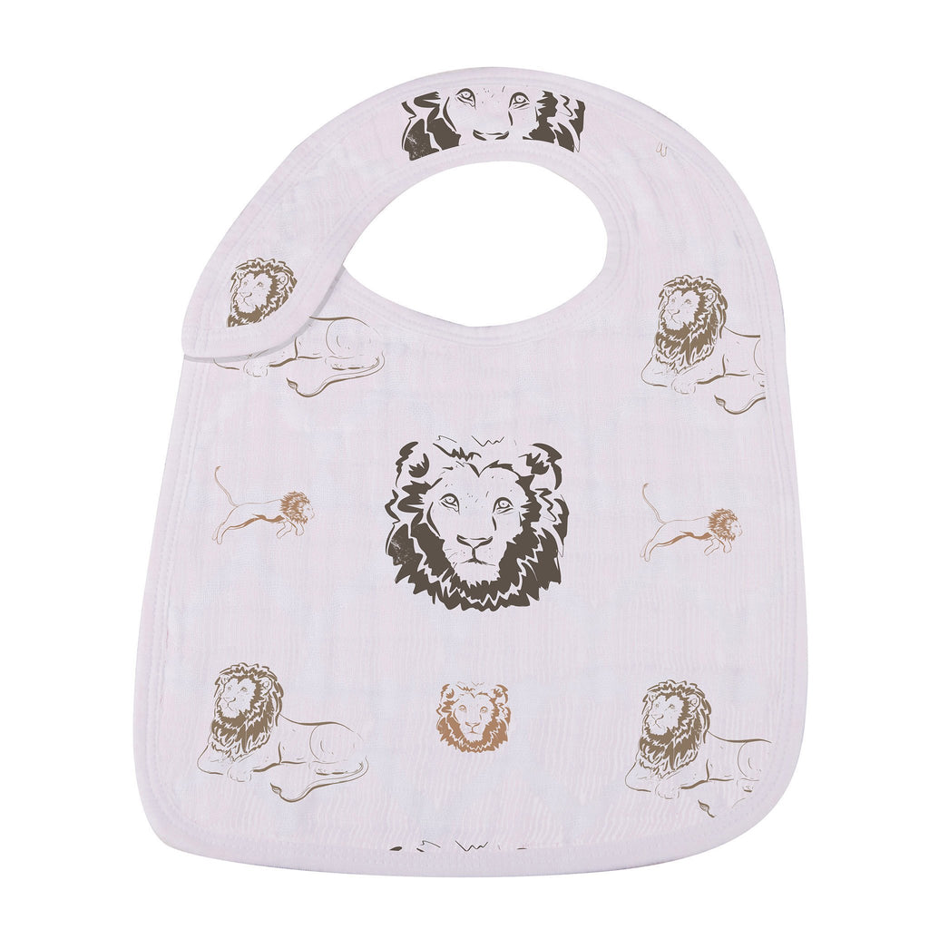 Bamboo Muslin Snap Bibs 3PK