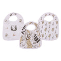 Bamboo Muslin Snap Bibs 3PK
